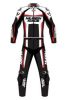 Mugen Race MNR-1913-LS2 Bőrruha Fekete Fehér Piros KANGAROO