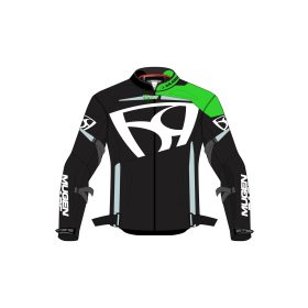 Mugen Race MNR-1931 Textil Kabát Fekete-Fluo