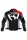Mugen Race MNR-1931 Textil Kabát Fekete Piros 3XL