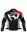 Mugen Race MNR-1931 Textil Kabát Fekete Piros 5XL