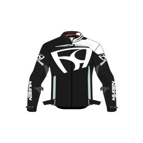 Mugen Race MNR-1931 Textil Kabát Fekete Fehér