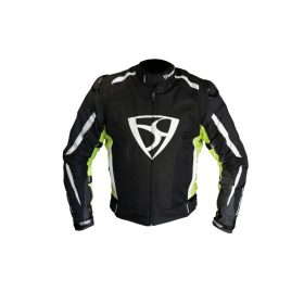 MugenRace MNR-2025 Fekete Fluo Textil Motoros kabát