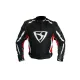 MugenRace MNR-2025 Fekete Piros Textil Motoros kabát 6XL