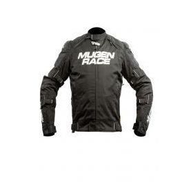 Mugen Race MNR-2029-NJ Textil Kabát Fekete Fehér