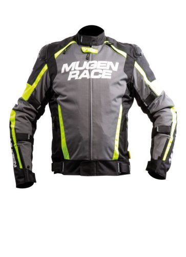 Mugen Race MNR-2029-NJ Textil Kabát Szürke Fluo 4XL