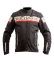  Mugen Race MNR-2033 Fekete Fehér Piros Textil Motoros kabát