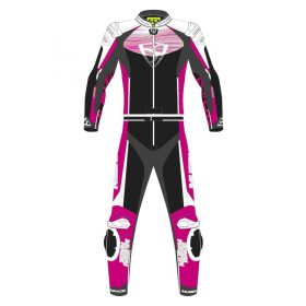 Mugen Race MNR-2108-LS2 Bőrruha Pink Fehér Női