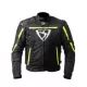 MugenRace MNR-2131 Fekete Fluo Textil Motoros Kabát 5XL