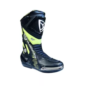 Mugen Race 2390 Sphantom Plus Fekete Fluo Motoros Csizma