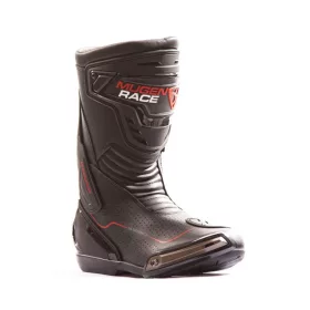 Mugen Race 2393 Fekete Motoros Cipő