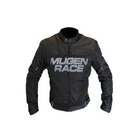 Mugen Race 2336 Fekete Hálós Textil Motoros Kabát S