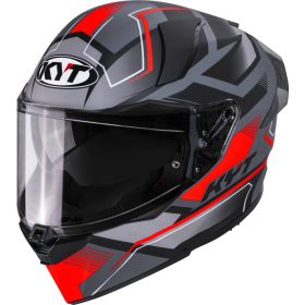 KYT R2R Parsec szürke piros M-es sisak