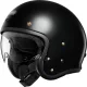 Shoei JO2 Nyitott Sisak XS Fekete