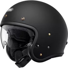 Shoei JO2 Nyitott Sisak Matt Fekete