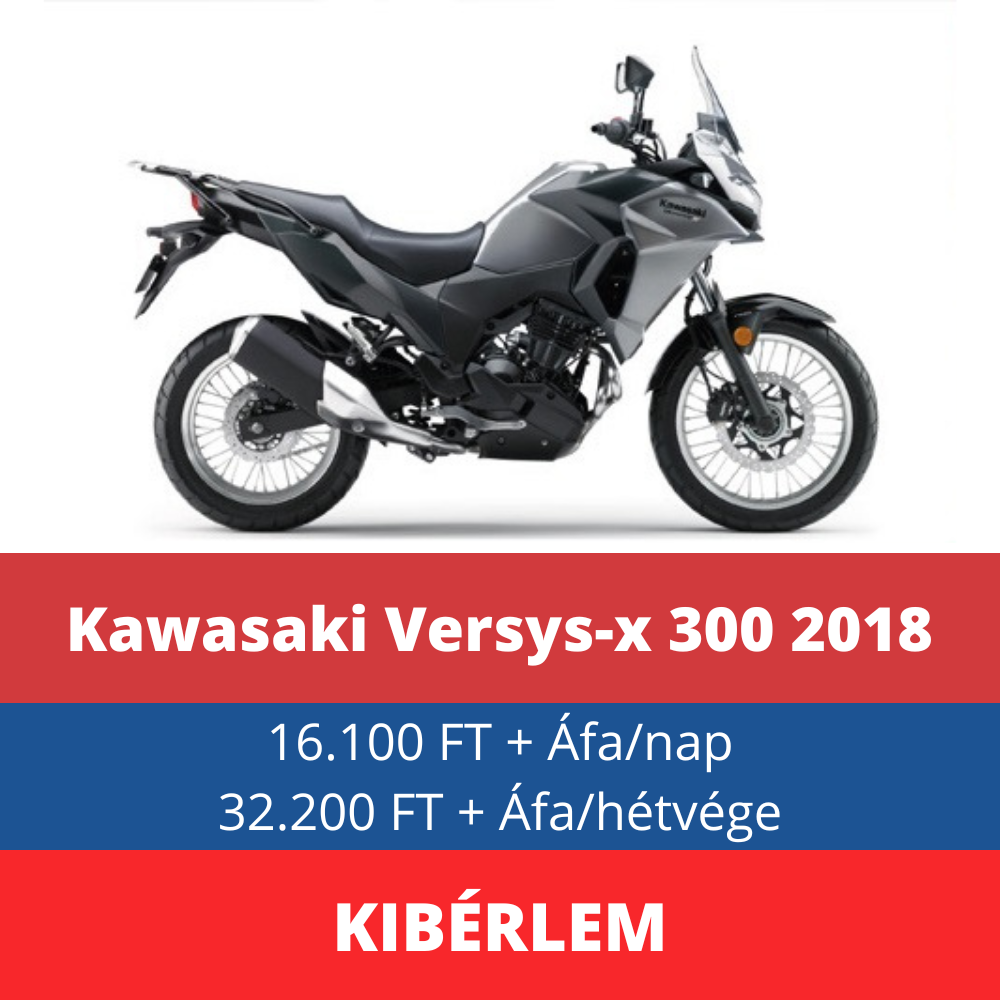 Kawasaki Versys 300x motorbérlés kecskemét