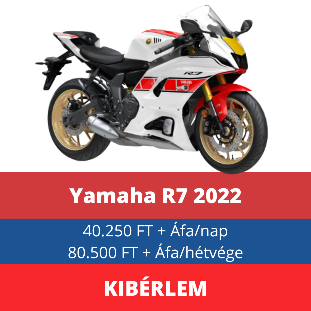 Yamaha R7 motor bérlés