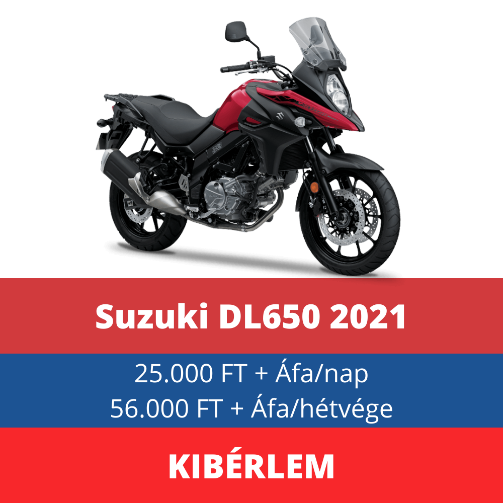 Suzuki DL650 motorbérlés kecskemét